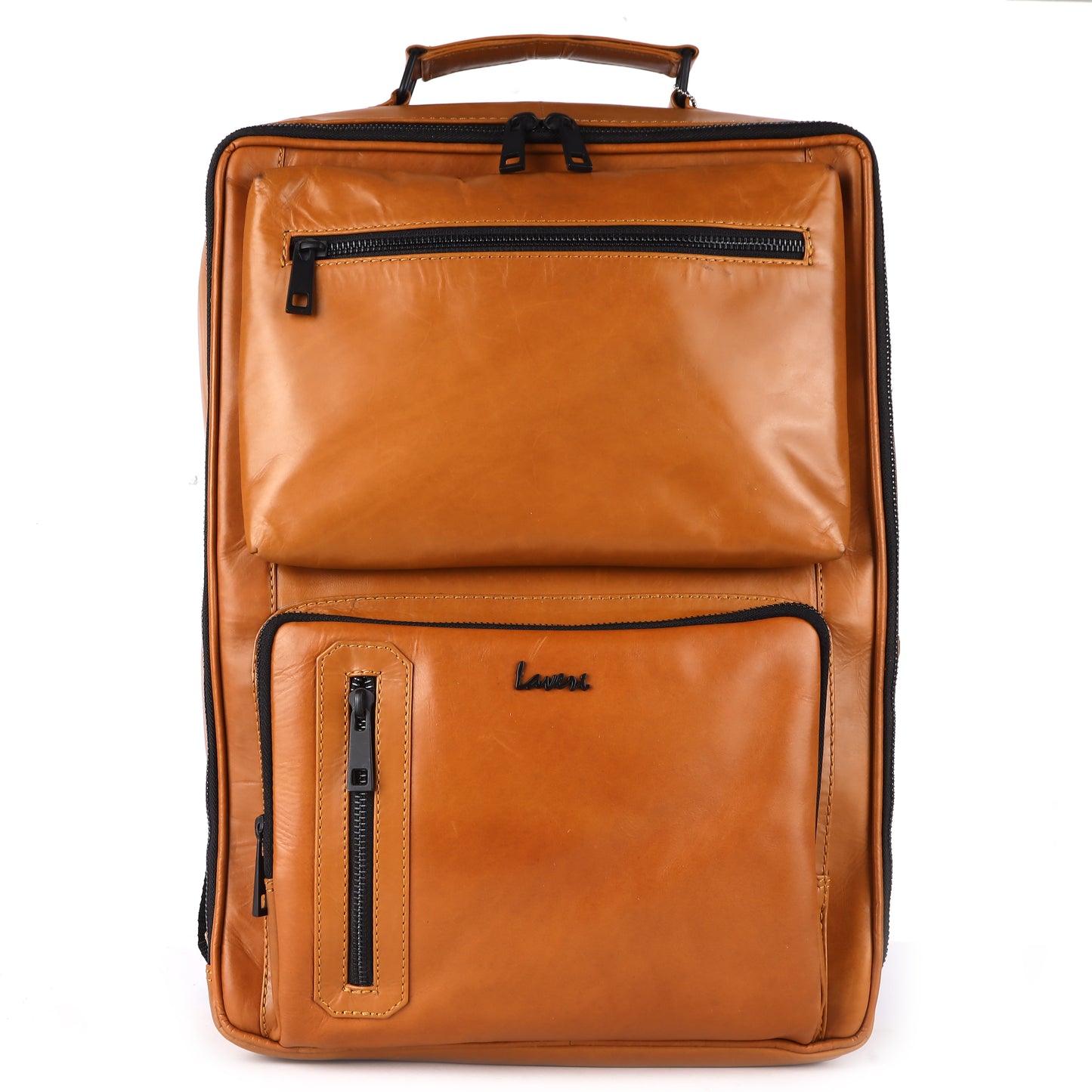 Venture Premium Leather Backpack #2832