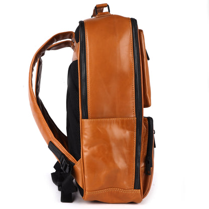 Venture Premium Leather Backpack #2832