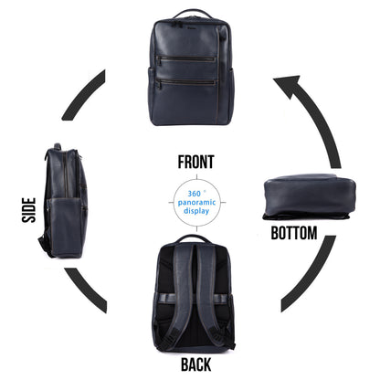 Voyager Leather Backpack #2834