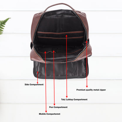 Voyager Leather Backpack #2834