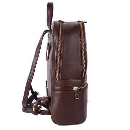 Ultra Light Premium Leather Backpack #2840