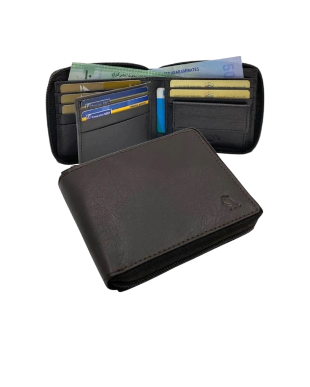 VacaPelle Genuine Leather Wallet # ZIP-4094NCZ