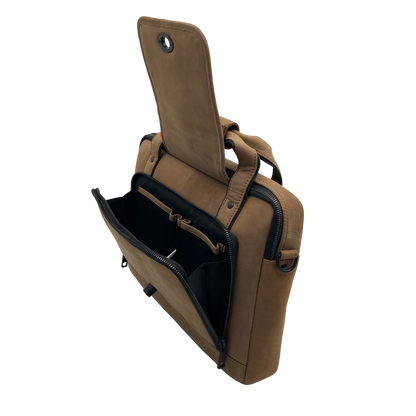 Cityscape Classic VIP Leather Laptop Bag # 2870