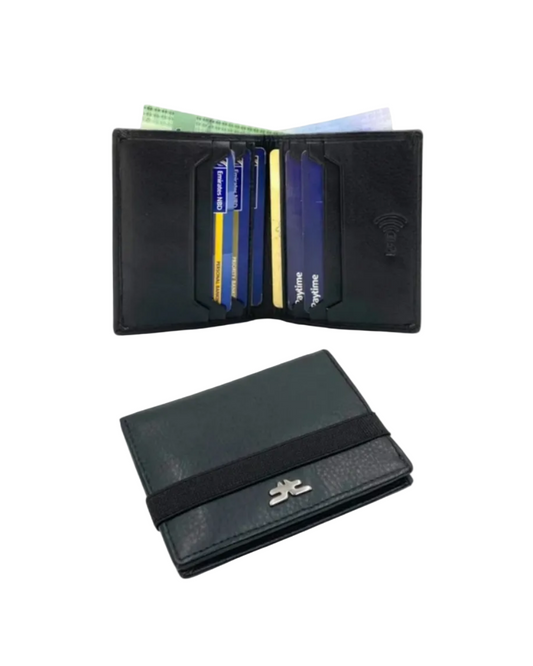 Slim Outside Cards & Cash Wallet # RFID 1654 EL