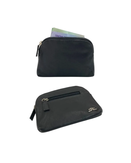 Slim Travel Cards, Cash, Coins & Key Wallet RFID # 4004
