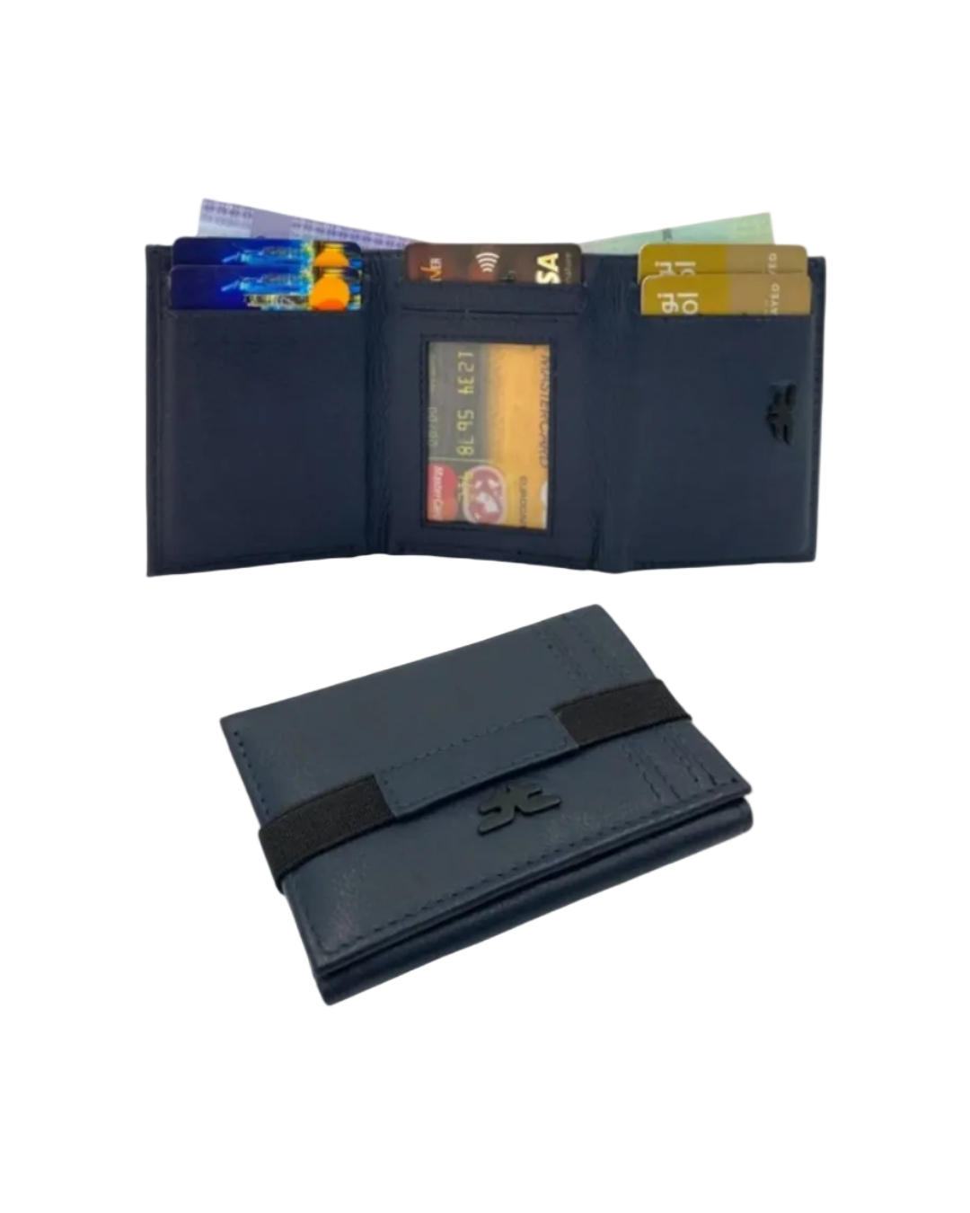 RFID Compact Z-Trifold Cards & Cash Wallet #  1891Z