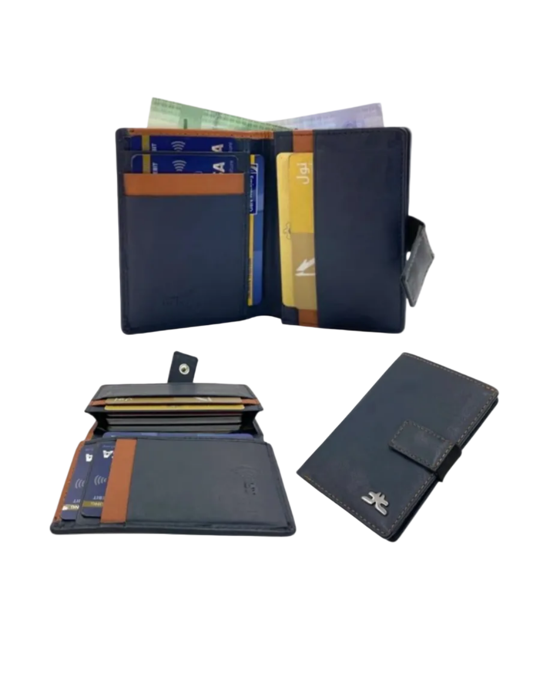 Slim Outside Cards & Cash Wallet # RFID 4508M EL.LOOP