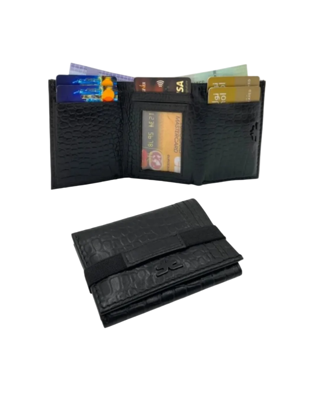 RFID Compact Z-Trifold Cards & Cash Wallet #  1891Z
