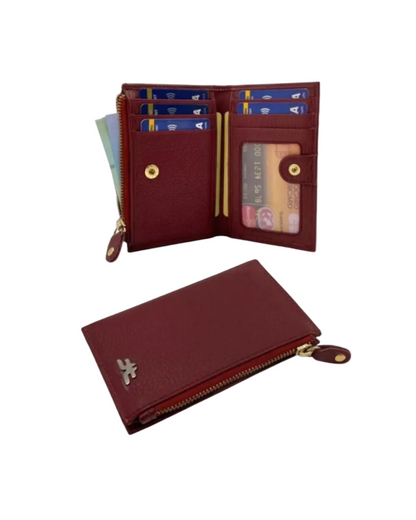Slim Bifold Cards Wallet  Inside Lock # RFID 4604Z