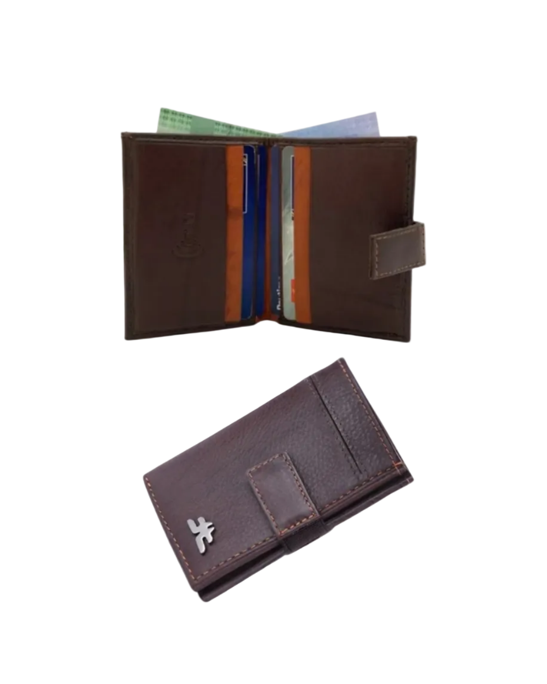 Small Slim Bifold Cards Wallet # RFID 4386 [EL.LOOP]
