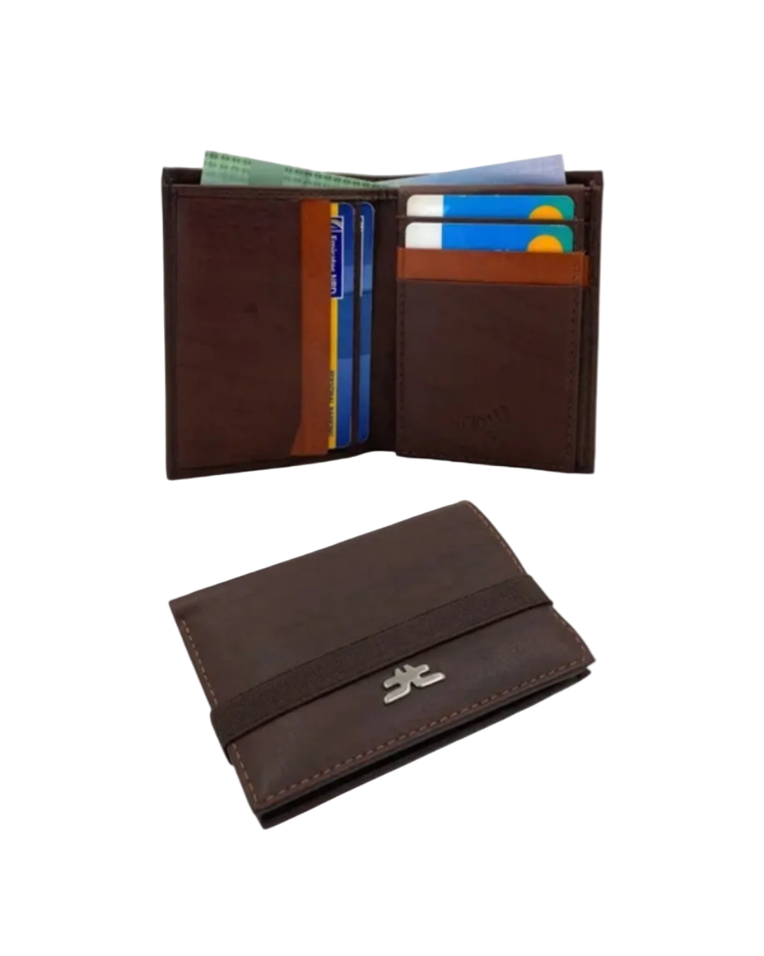 Small Bifold Cards Wallet # RFID 4017 ELASTIC