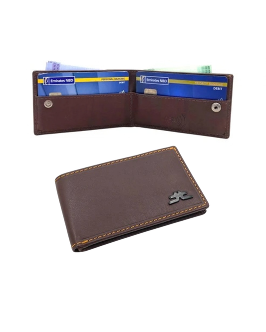 Slim Card Case & Cash Wallet Compact Size # 707NL