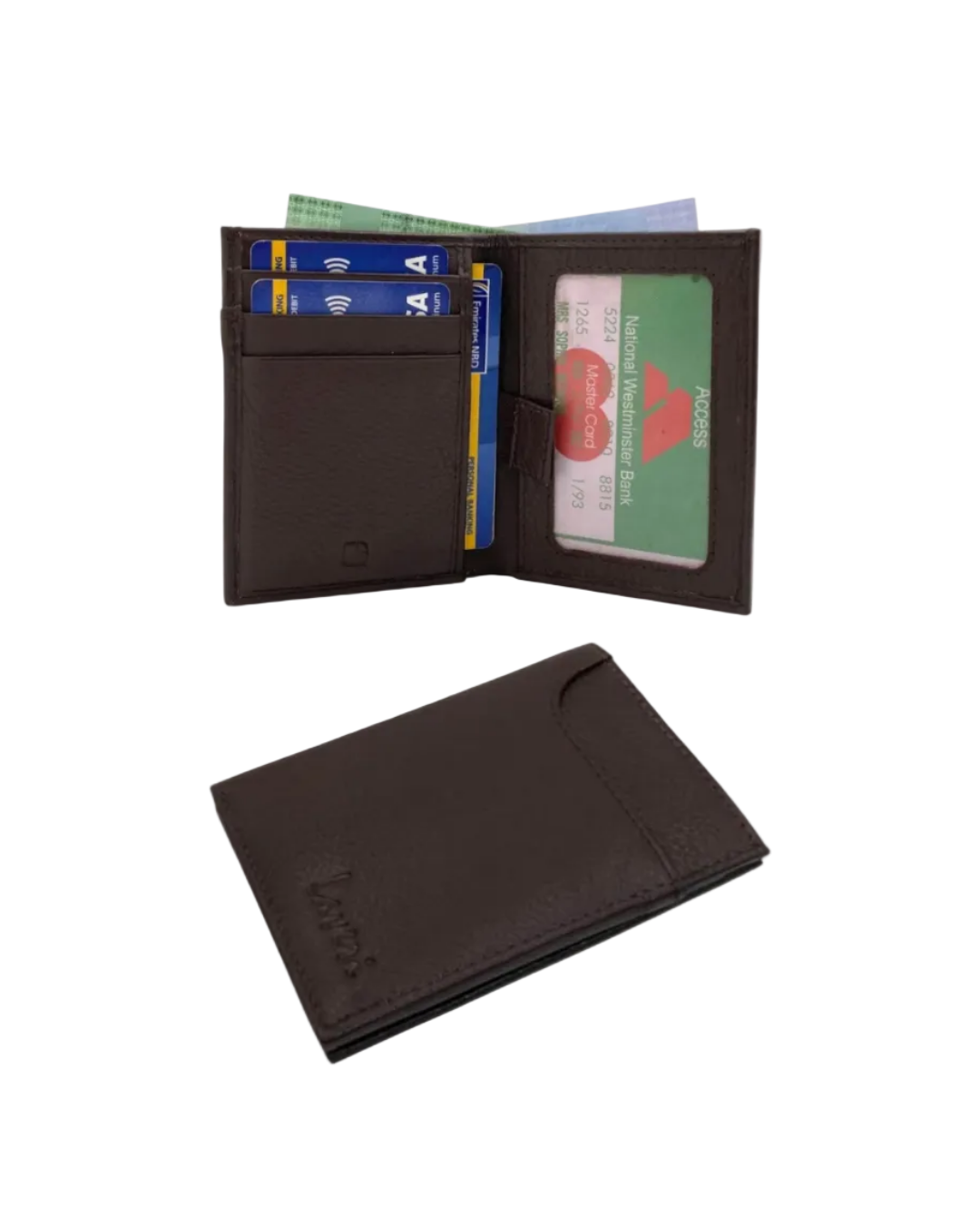 Slim Bifold Card & Cash Wallet # RFID 4608
