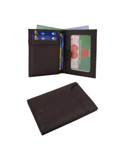 Slim Bifold Card & Cash Wallet # RFID 4608