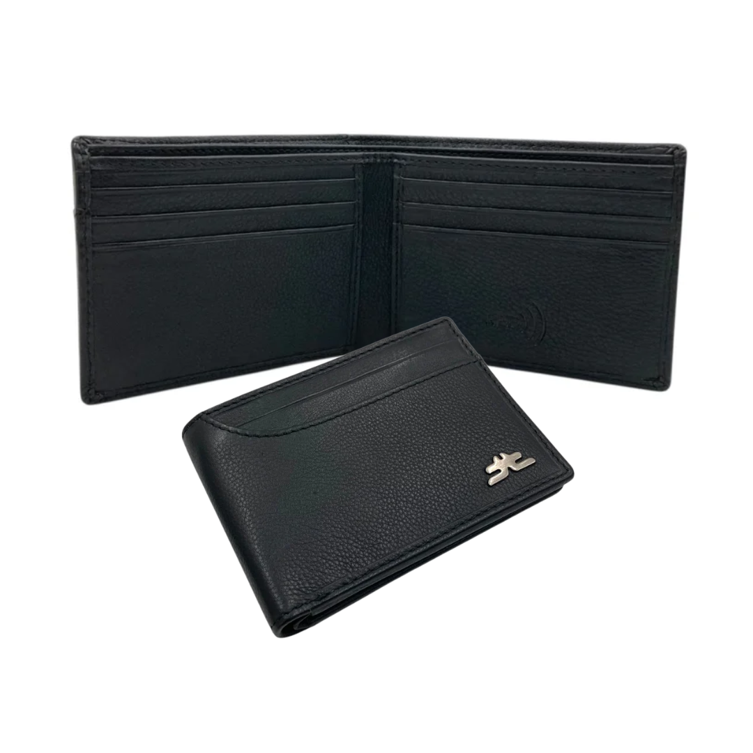 Pebble Texture 10 Card Billfold Wallet # 1727N.2
