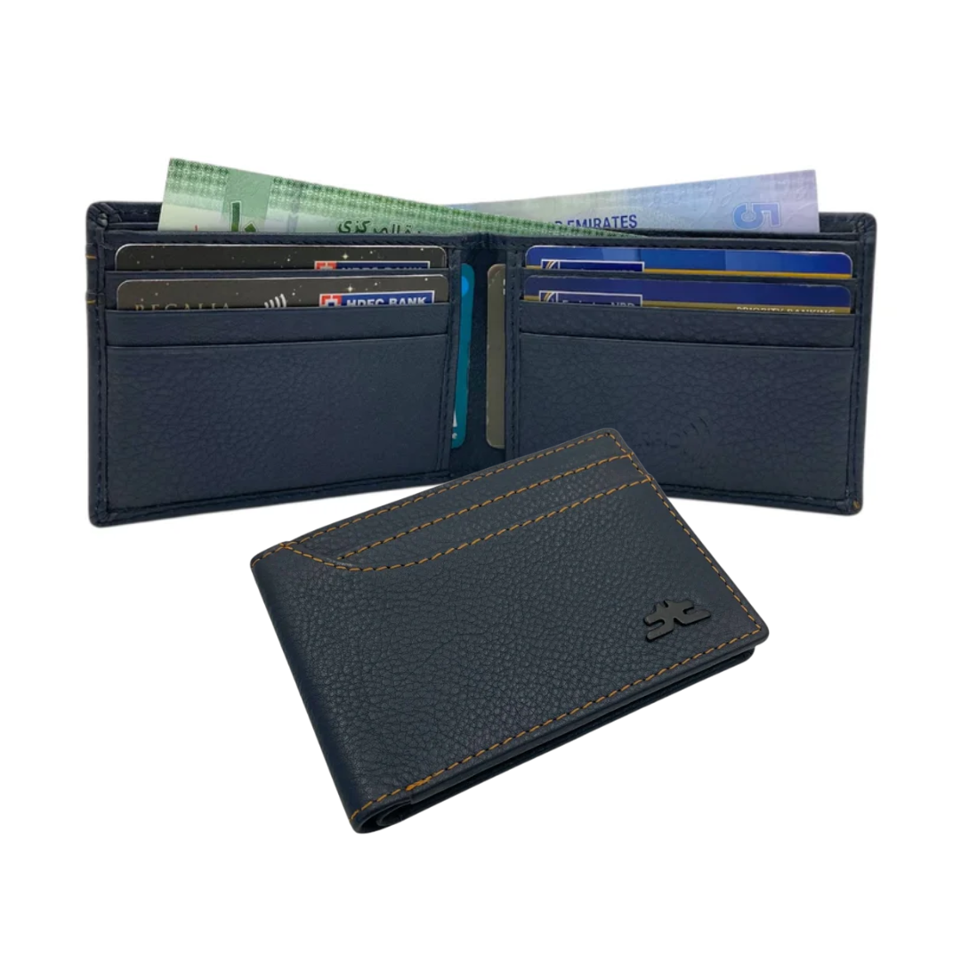 Pebble Texture 10 Card Billfold Wallet # 1727N.2