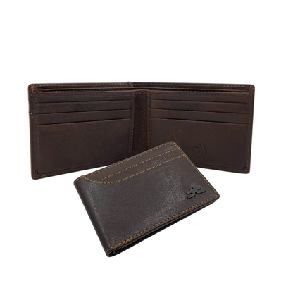 Pebble Texture 10 Card Billfold Wallet # 1727N.2