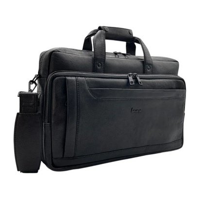 City Expandable Classic VIP Leather Laptop Bag # 2868