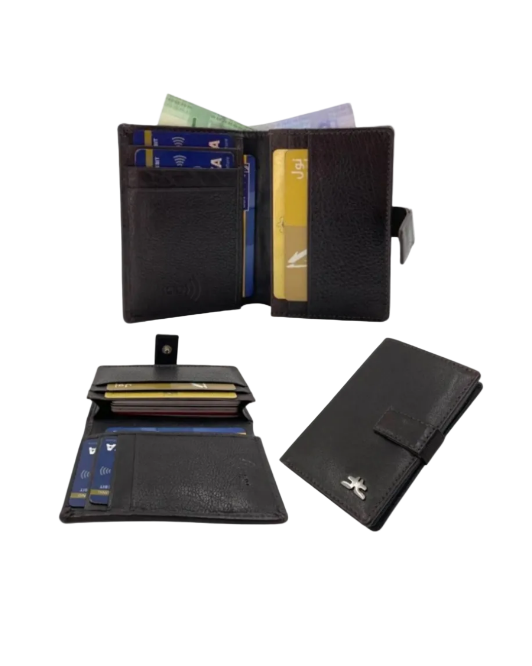 Slim Outside Cards & Cash Wallet # RFID 4508M EL.LOOP