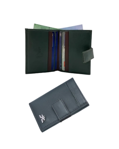 Small Slim Bifold Cards Wallet # RFID 4386 [EL.LOOP]