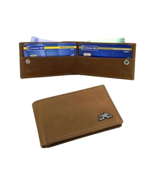 Slim Card Case & Cash Wallet Compact Size # 707NL