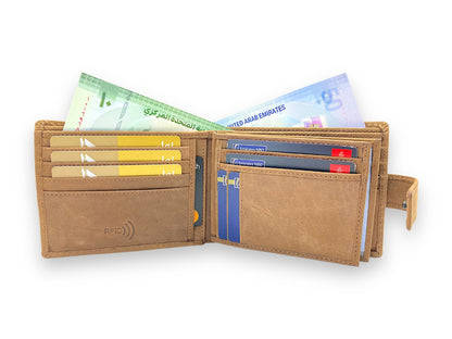 VIP Vintage Men's Bifold Wallet # RFID 1406CCL