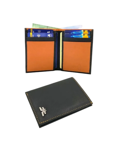 Slim Bifold Cards & Cash Wallet # RFID 1977