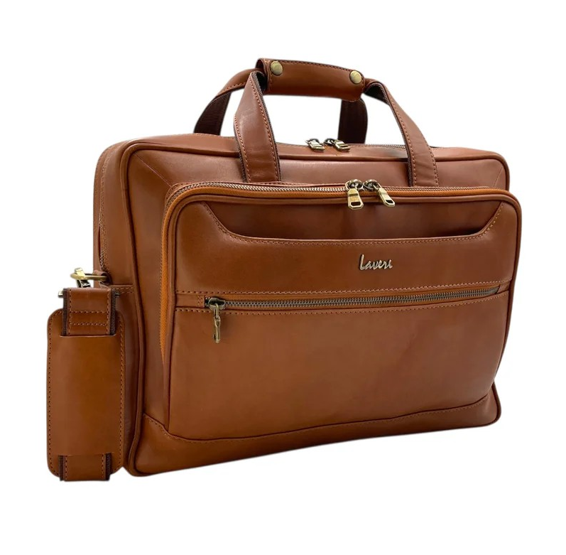 Voyager VIP Leather Laptop Bag Premium # 2881