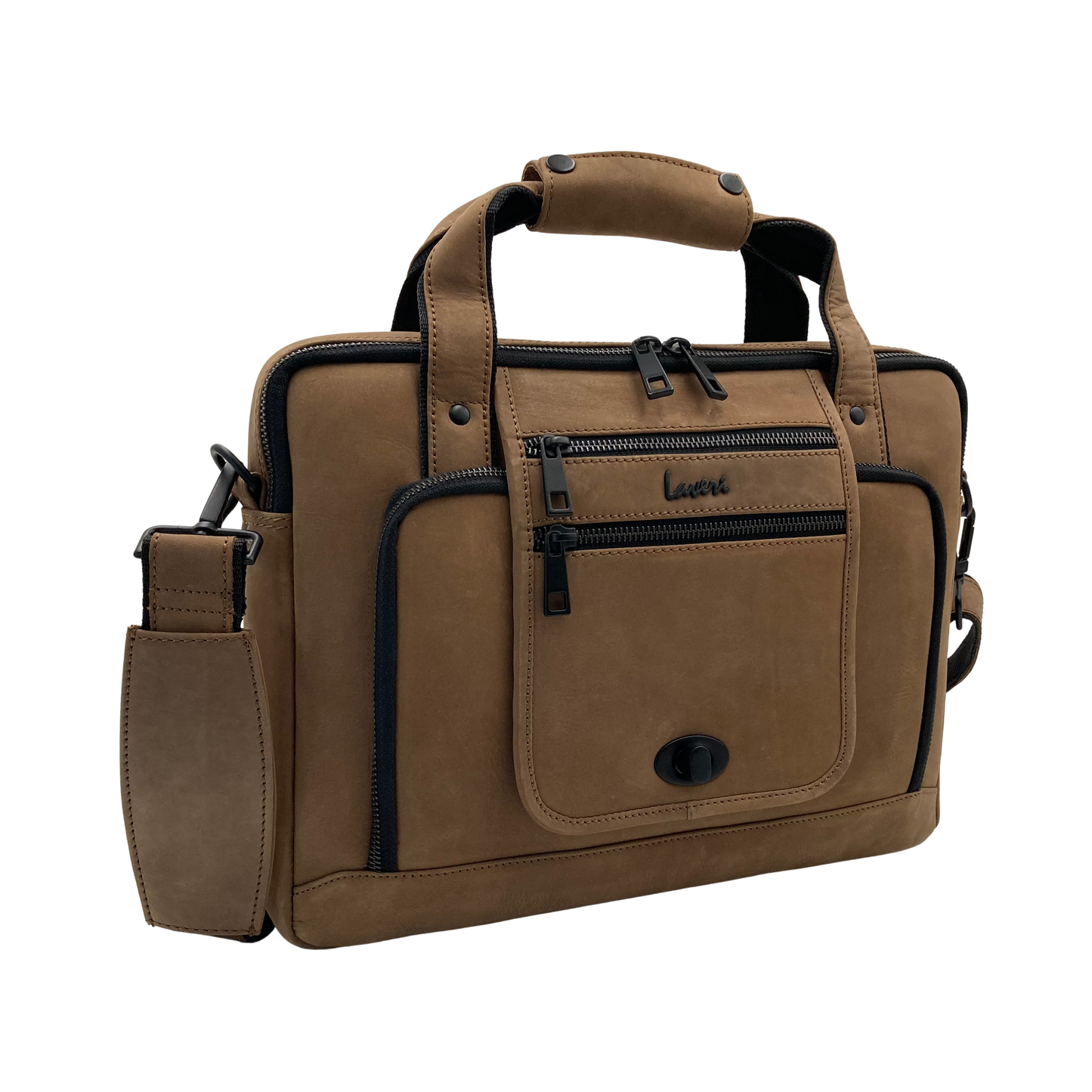 Cityscape Classic VIP Leather Laptop Bag # 2870