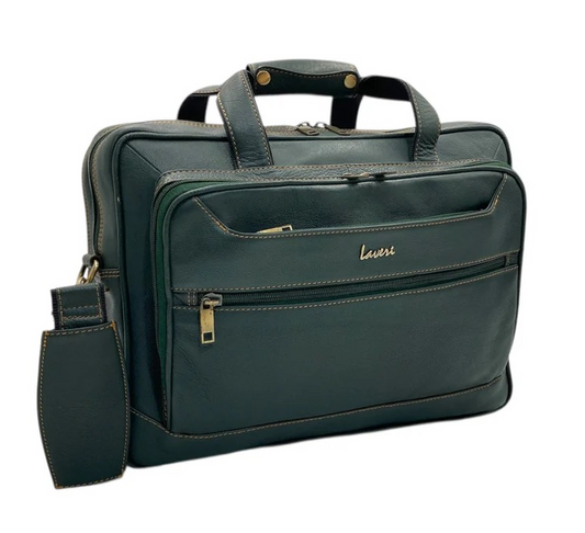 Voyager VIP Leather Laptop Bag Premium # 2881