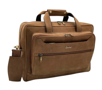 Voyager VIP Leather Laptop Bag Premium # 2881