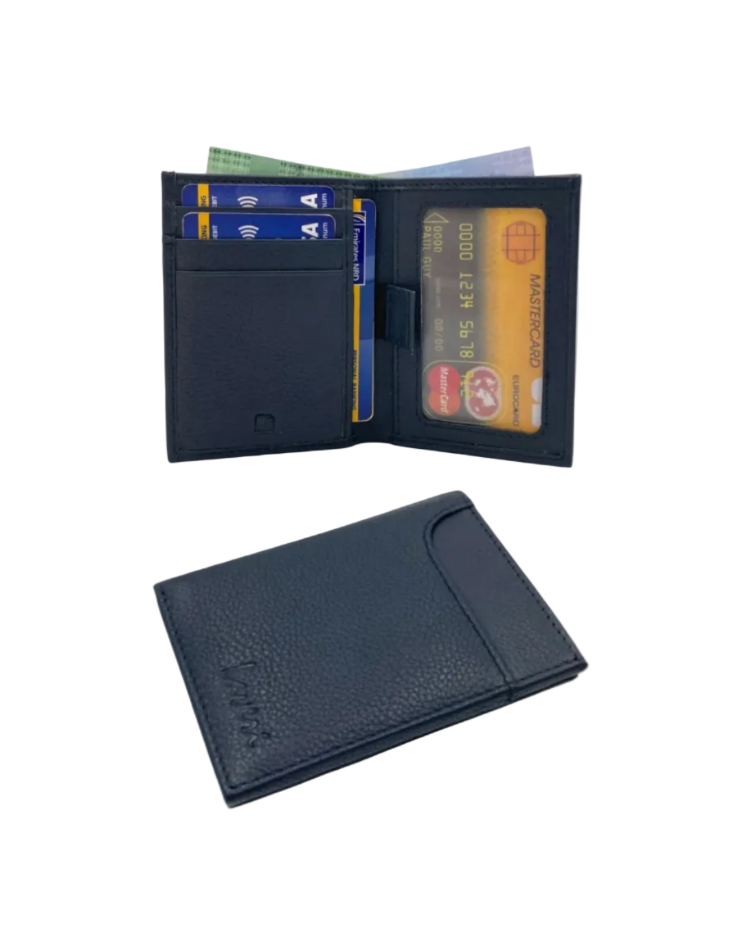 Slim Bifold Card & Cash Wallet # RFID 4608