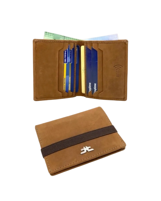 Slim Outside Cards & Cash Wallet # RFID 1654 EL