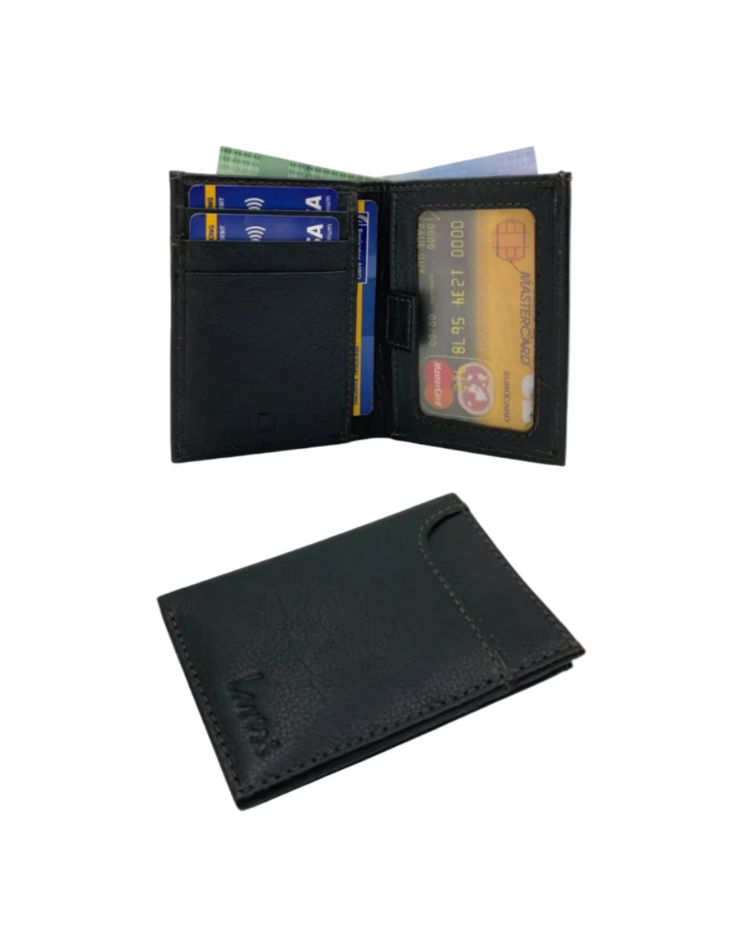 Slim Bifold Card & Cash Wallet # RFID 4608