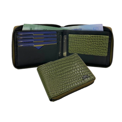 ZipVault Full Zip  Bifold Wallet RFID # 1138CZ