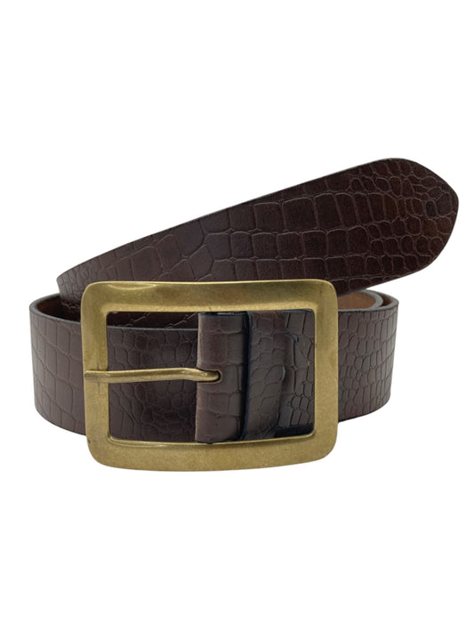 Mens Leather Belt 45mm Croco 4531