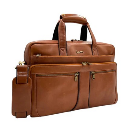 Explorer Premium Big Leather Laptop Bag #2888