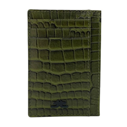 Super Slim Soft Genuine Leather Card Holder, Mini Credit Card Wallet # 1598N PHOTO