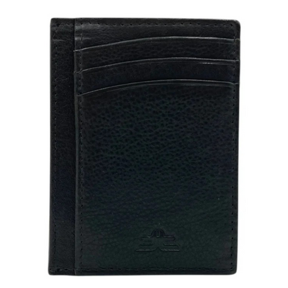 Super Slim Soft Genuine Leather Card Holder, Mini Credit Card Wallet # 1598N