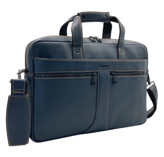 Explorer Premium Leather Laptop Bag #2816
