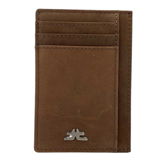 Super Slim Soft Genuine Leather Card Holder, Mini Credit Card Wallet # 1598N PHOTO