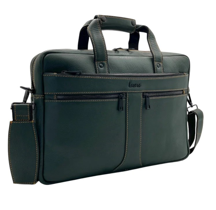 Explorer Premium Leather Laptop Bag #2816