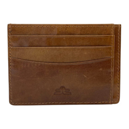 Slim Genuine Leather Special Credit Card Holder # 685N